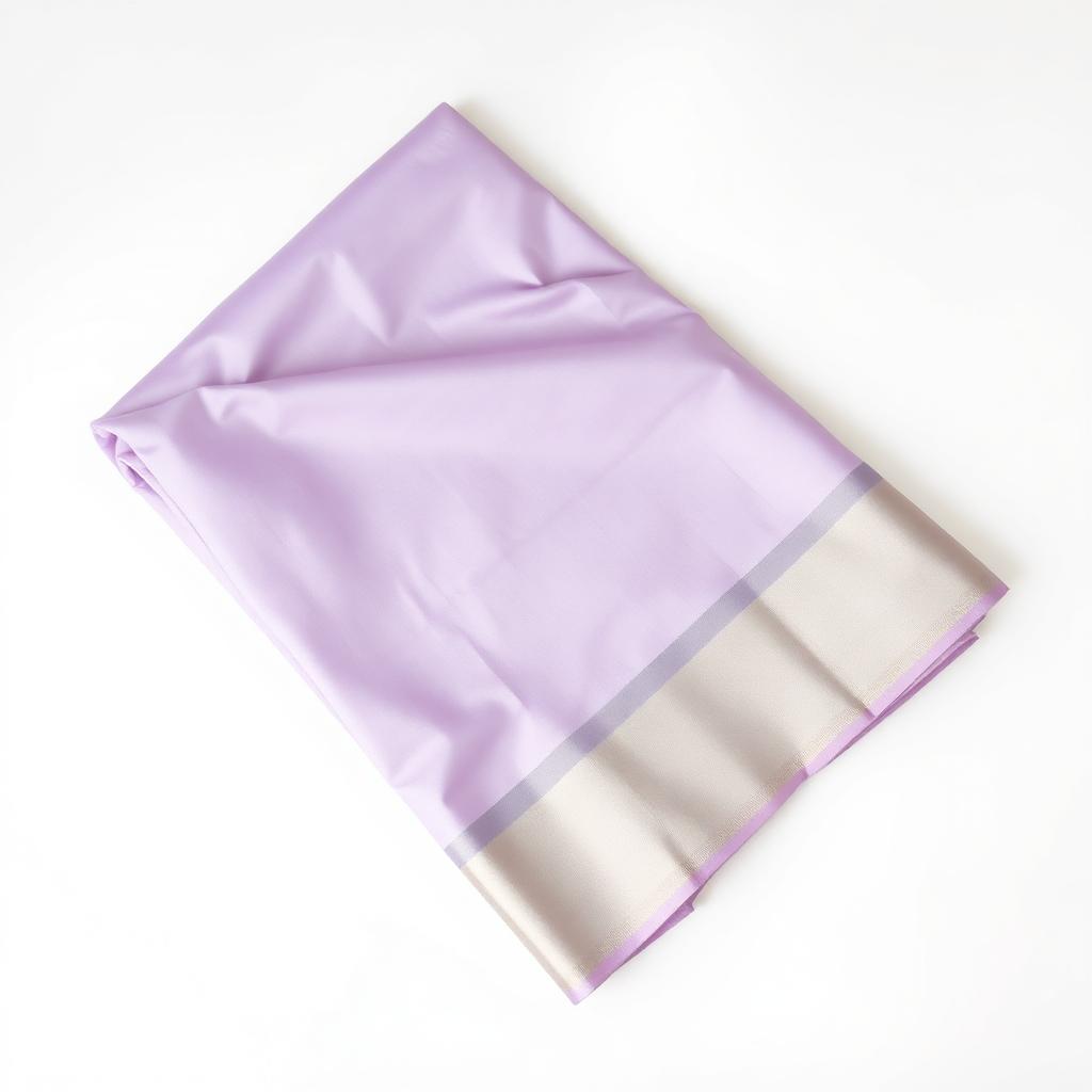 Lavender Silk Saree